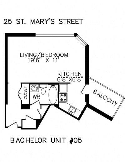 25 St. Mary Street Studio-2 Beds Apartment for Rent - Photo Gallery 14